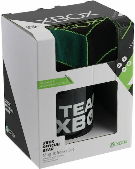 Paladone Xbox Mug Ceramic Gift Set with Socks