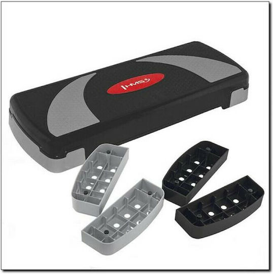 HMS AS004 Aerobic Stepper with Adjustable Height Black/Gray 17-44-012