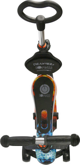 Lorelli Kids Scooter Draxter Plus 3-Wheel with Seat for 3+ Years Black