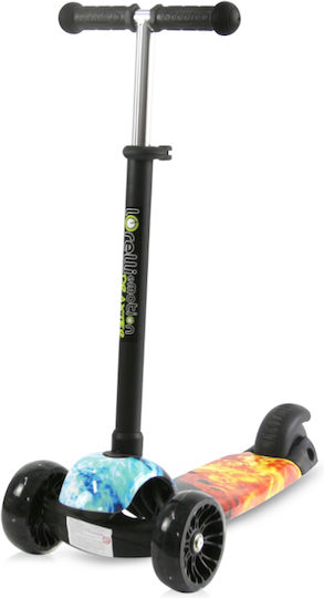 Lorelli Kids Scooter Draxter Plus 3-Wheel with Seat for 3+ Years Black