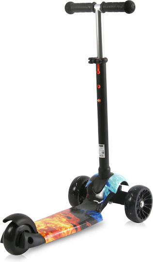 Lorelli Kids Scooter Draxter Plus 3-Wheel with Seat for 3+ Years Black