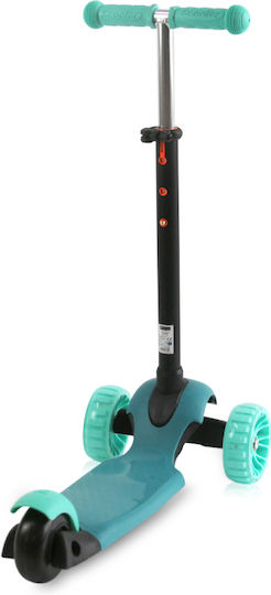 Lorelli Kids Scooter Draxter Plus 3-Wheel with Seat for 3+ Years Turquoise