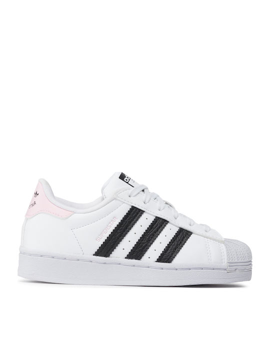 adidas Superstar Superstar Kids Sneakers Cloud White / Core Black / Clear  Pink GY9318 | Skroutz.mt