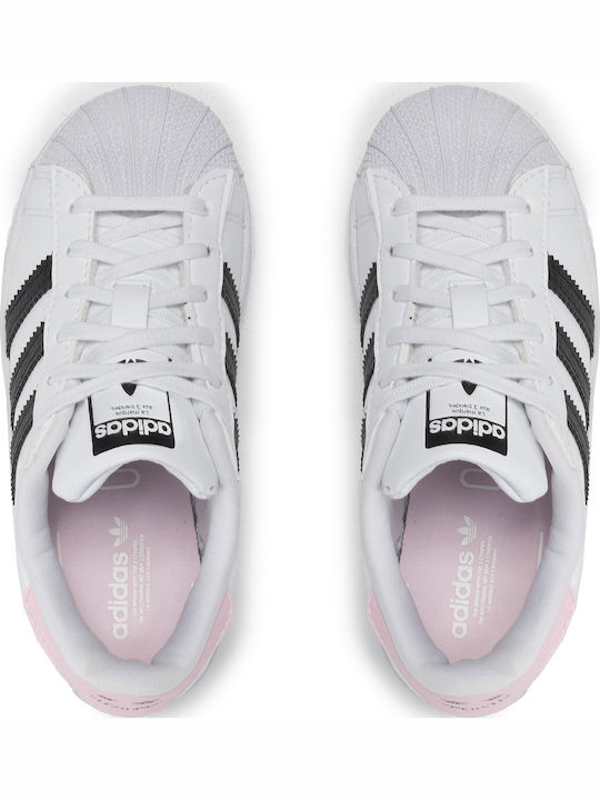 Superstar Superstar Kids Sneakers Cloud White / Core Black / Clear Pink