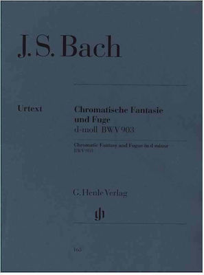 G. Henle Verlag Bach - Chromatische Fantasie und Fuge d-Moll BWV 903 und 903a pentru Pian