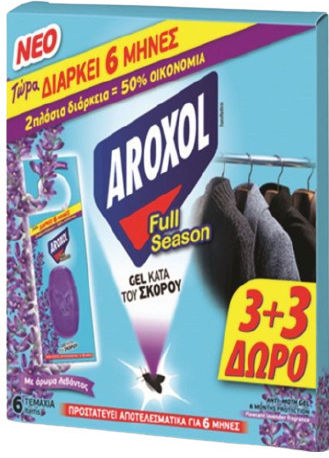 Aroxol Full Season Mottenbekämpfungsmittel 6cm Lavendel