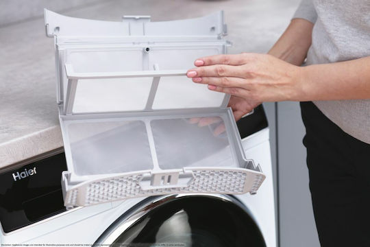 Haier HD80-A3959-S Στεγνωτήριο 8kg με Αντλία Θερμότητας