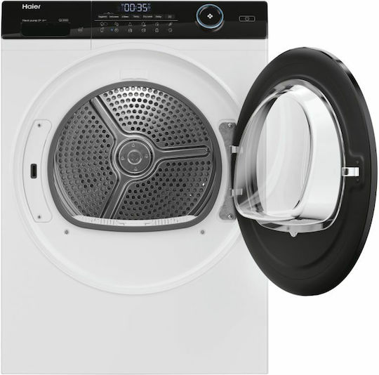 Haier HD80-A3959-S Στεγνωτήριο 8kg με Αντλία Θερμότητας