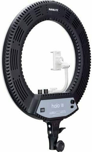 Nanlite NL-HL18 Ring Light 45.6cm 2700 - 6500K with Mobile Phone Holder