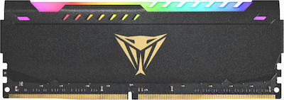 Patriot Viper Steel RGB 32GB DDR4 RAM with 2 Modules (2x16GB) and 3200 Speed for Desktop