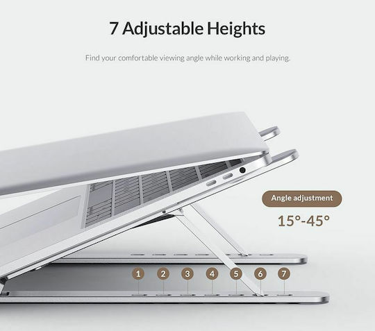 Orico PFB-A2 Stand für Laptop bis zu 17" Silber