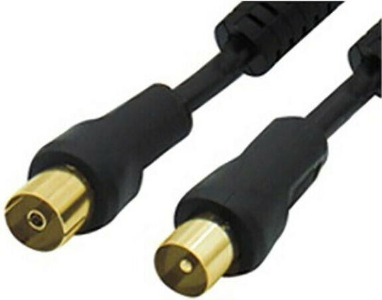Lancom Καλώδιο Κεραίας Coax male - Coax female Μαύρο 10m (02.006.0136)