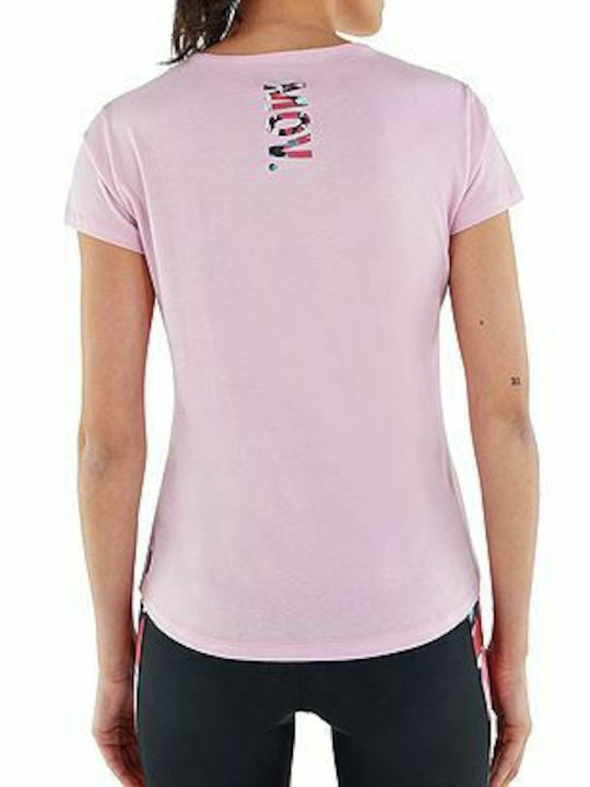 Freddy Damen Sportlich T-shirt Rosa