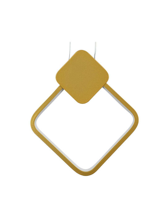 GloboStar Mary Pendant Light Gold 20x28.5cm