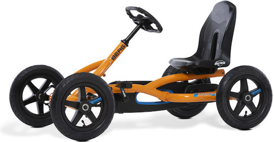 Go Kart Μονοθέσιο με Πετάλι Πορτοκαλί