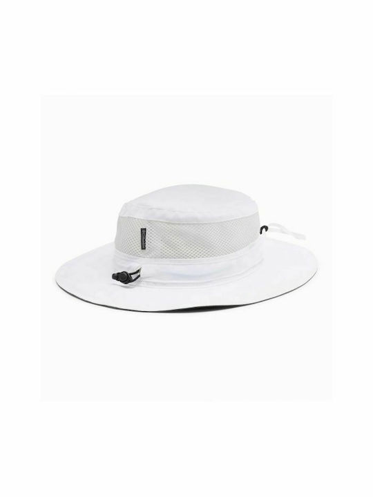 Columbia Bora Bora Υφασμάτινo Ανδρικό Καπέλο Στυλ Bucket Λευκό