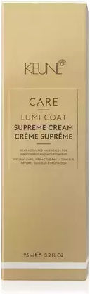 Keune Care Lumi Coat Supreme Smoothing Hair Styling Cream with Strong Hold 95ml
