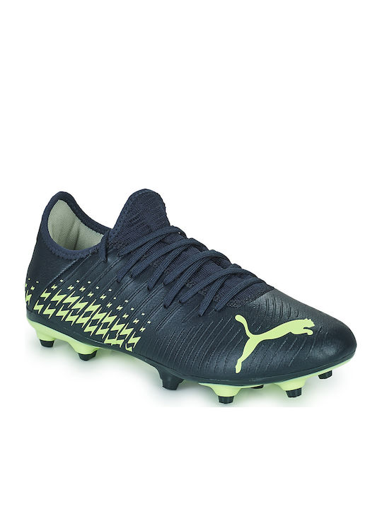 PUMA Future Z 4.4 Football Shoes with Cleats Parisian Night / Fizzy Light / Pistachio
