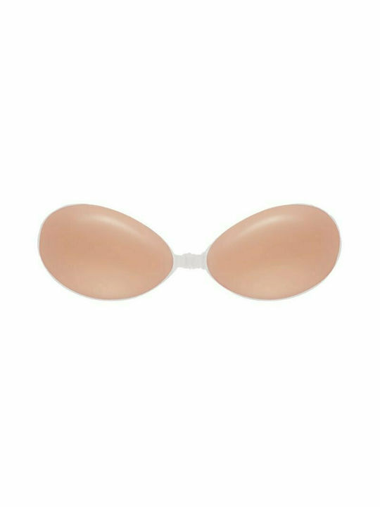 Julimex Sticker Push Up Sticker Strapless Bra Beige