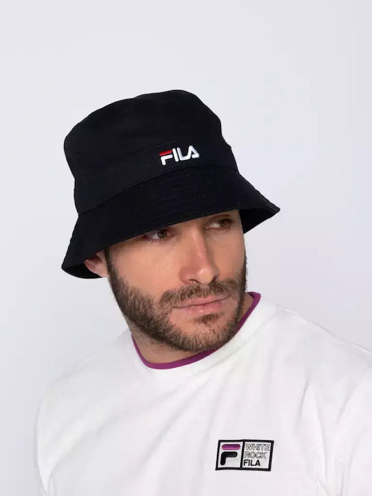 Fila Υφασμάτινo Ανδρικό Καπέλο Στυλ Bucket Μαύρο