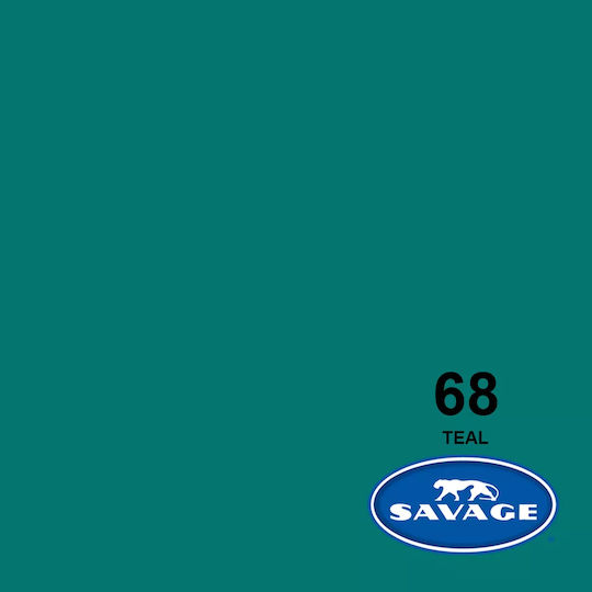 Savage 68-1253 Φωτογραφικό Φόντο Χάρτινο 135x1100εκ. Teal