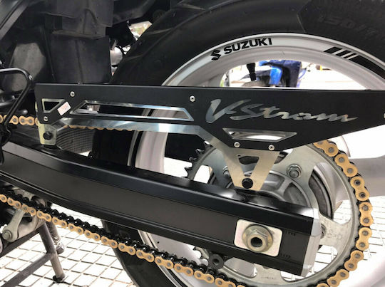 Cosmo Протектор за верига на мотоциклет Suzuki DL 650 V-STROM Черен