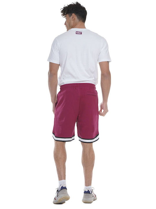 Body Action Warm-Up Sportliche Herrenshorts Dark Red