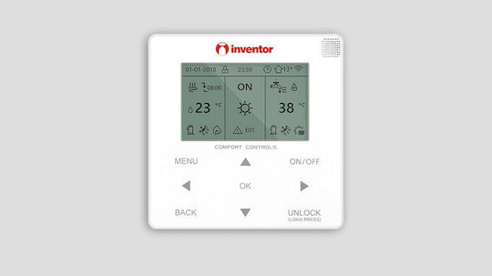 Inventor Pompa de căldură 10kW Cu o singură fază 65°C Split