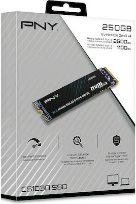 PNY CS1030 SSD 250GB M.2 NVMe PCI Express 3.0