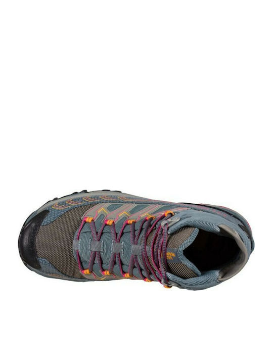 La Sportiva Raptor II Mid Womens Damen Wanderstiefel Wasserdicht mit Gore-Tex Membran Gray