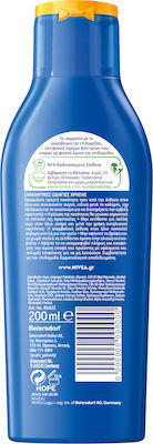 Nivea Protect & Moisture Rezistentă la apă Crema protectie solara Cremă pentru Corp SPF20 200ml