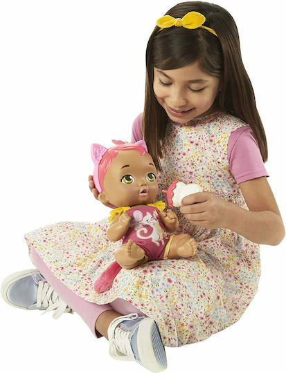 Mattel My Garden Baby Σετ με Μωρό Κούκλα Μωράκι Γατάκι Μαμ και Νάνι για 2+ Ετών 32 εκ.