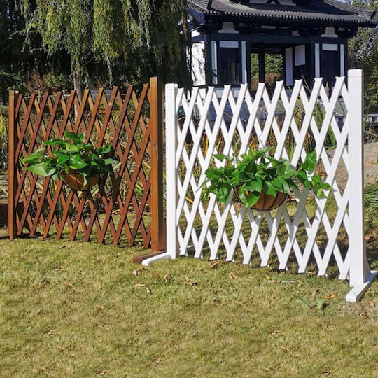 Wooden Fence in Brown Color 70cm x 1.16m