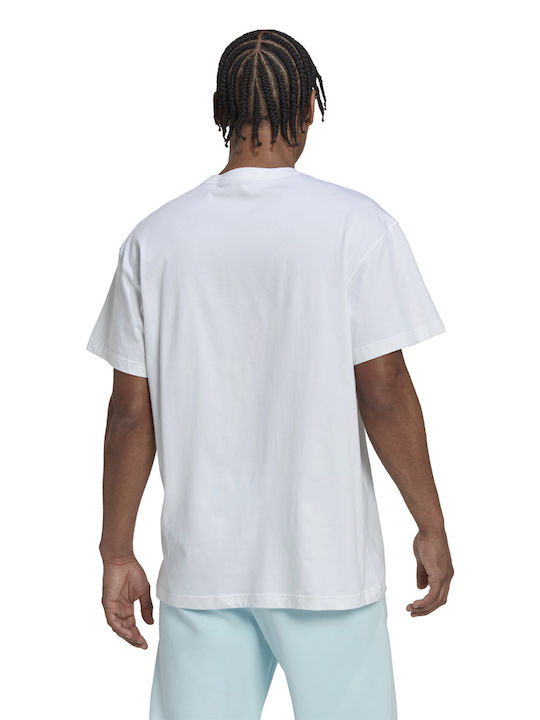 Adidas M FV T Ανδρικό T-shirt Λευκό Μονόχρωμο