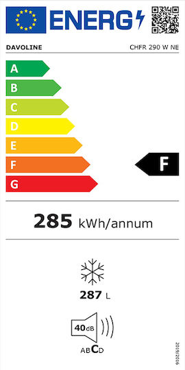 Davoline CHFR 290 W NE Lada frigorifică 287lt