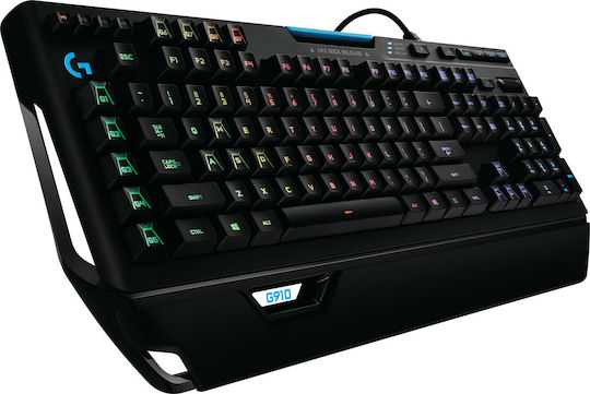 Logitech G910 Orion Spectrum Gaming Mechanical Keyboard with Romer-G Tactile switches and RGB lighting (English US)