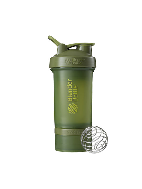 Blender Bottle Prostak Shaker Protein 650ml Kunststoff Grün