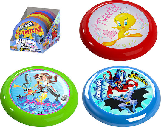 Warner Bros Superman Frisbee Πλαστικό Κόκκινο με Διάμετρο 20 εκ.