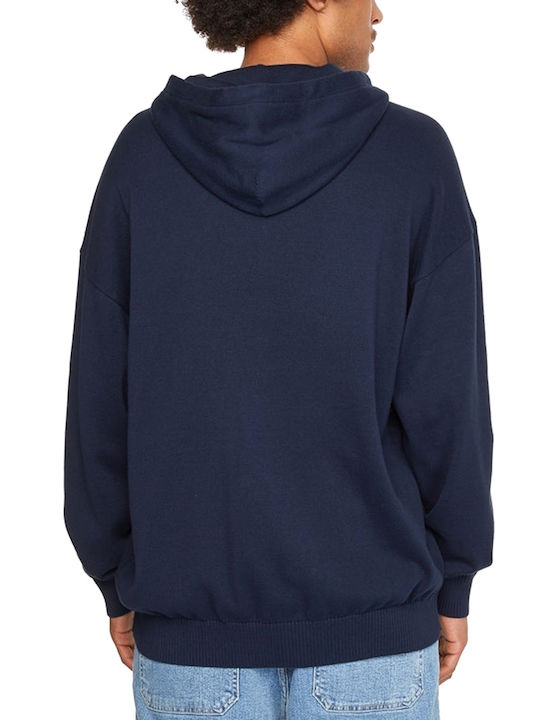 Tommy Hilfiger Herren Sweatshirt mit Kapuze Marineblau