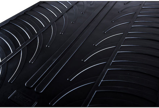 Gledring Set of Front and Rear Mats 4pcs for Renault Espace 2015 Black