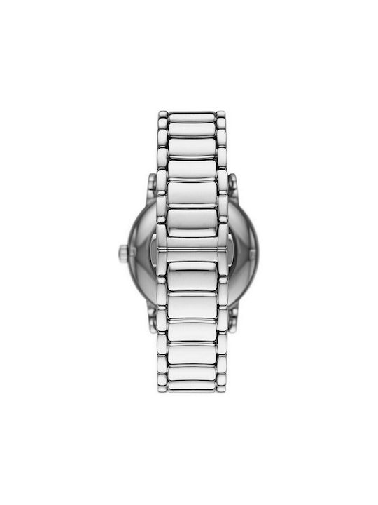 Emporio Armani Watch Automatic with Silver Metal Bracelet