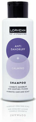 Lorvenn Anti Dandruff + Calming Shampoos Against Dry Skin for All Hair Types 100ml