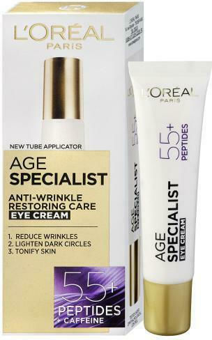 L'Oreal Paris Age Specialist Κρέμα Ματιών για Αντιγήρανση & Μαύροι Κύκλοι 15ml