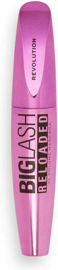 Revolution Beauty Big Lash Reloaded Маскара за Обем & Къдрене Черно 8мл