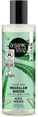 Organic Shop Apă micelară Curățare Aloe & Avocado 150ml