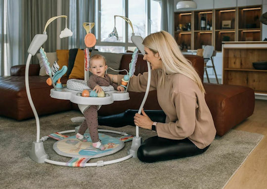 FreeOn Baby Jumper Safari with Music, Light, and Sounds for 6++ Months