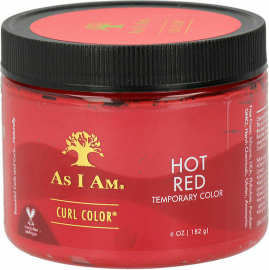 As I Am Curl Color Color Mask Roșu Aprins 182gr