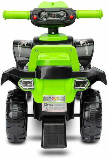 Toyz Push Car Raptor Mașină Ride On Pentru 18+ Luni Cu Sunete Verde