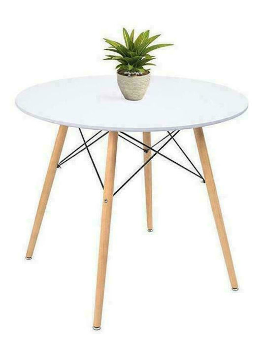 Oslo Table Kitchen Wooden 60x60x72cm