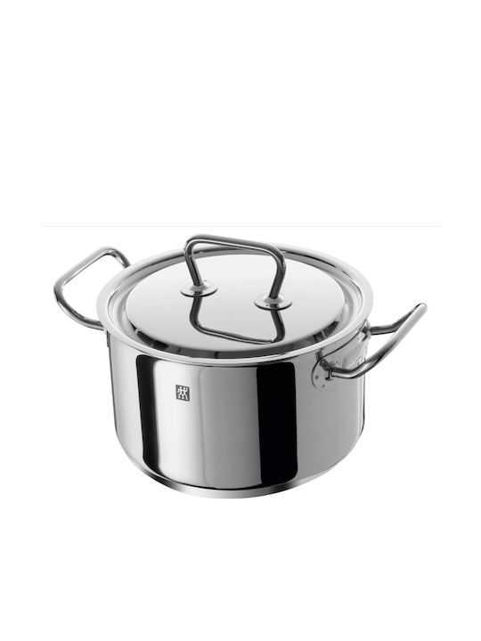 Zwilling J.A. Henckels Classic Σετ Κατσαρόλες από Αλουμίνιο Ασημί 5τμχ